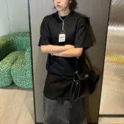 【現貨】巴黎 BLC 25SS 情人節限定 520貼紙便利貼 短袖T恤 黑色/灰白：圖片 7