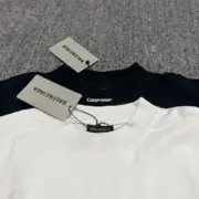 【現貨】巴黎 BLC 25SS 情人節限定 520貼紙便利貼 短袖T恤 黑色/灰白：圖片 15