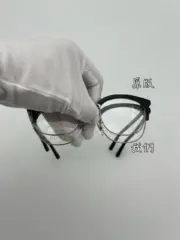 【現貨】【過驗】GUC 23SS GG0698OA 輝煌榮耀系列 黑色半框 平光眼鏡 光學眼鏡 無度數：圖片 6