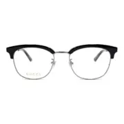 【現貨】【過驗】GUC 23SS GG0698OA 輝煌榮耀系列 黑色半框 平光眼鏡 光學眼鏡 無度數：圖片 3