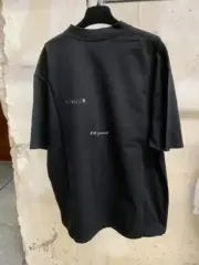 巴黎 BLC 24SS BBCORP 歐洲門店限定 模糊潑墨小字 簡約素色 短袖T恤：圖片 3