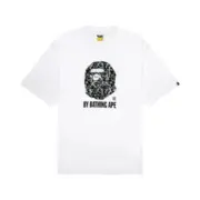 【預售】A bathing ape BAPE x CLOT 25SS 經典聯名 迷彩字母猿人荊棘印花 短袖T恤：圖片 5