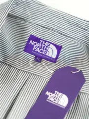 TNF 24SS 原廠Cordura面料 北臉日製紫標 簡約條紋 長袖襯衫薄夾克外套：圖片 10