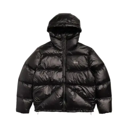 【預售】Stussy 24FW Micro Ripstop Down Parka 素色簡約刺繡羽絨服羽絨外套夾克