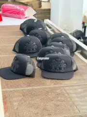 【預售】【過驗】Chrome Hearts 26SS 三十字架皮標 CH 克羅心 卡車帽鴨舌帽棒球帽：圖片 3