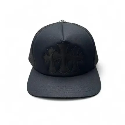 【預售】【過驗】Chrome Hearts 26SS 三十字架皮標 CH 克羅心 卡車帽鴨舌帽棒球帽