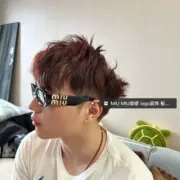 【現貨】【過驗】M1U M1U 24SS 繆繆 橢圓LOGO太陽眼鏡墨鏡鏡框 SMU11W：圖片 5