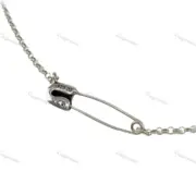 【現貨】Chrome Hearts 藏銀別針 經典款 項鍊 吊墜 CH克羅心 空哈 925純銀：圖片 12