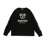Human made 21AW 北極熊 法鬥 老虎 鴨子 長袖 T恤：圖片 10