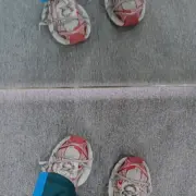 【預售】巴黎 BLC 3XL 時尚復古作舊 增高 老爹鞋 休閒鞋 XXXL 白紅：圖片 5