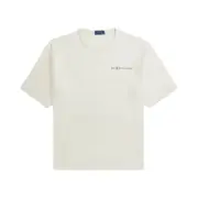 【現貨】【福利回饋免運】Ra1ph Lauren Polo 小馬字母logo 簡約素色 短袖T恤 海軍藍/米白：圖片 4