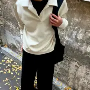 Fear of God Essentials Fall24 BACK TO SCHOOL系列 Polo衫長袖T恤衛衣 fog：圖片 11