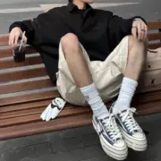 Fear of God Essentials Fall24 BACK TO SCHOOL系列 Polo衫長袖T恤衛衣 fog：圖片 13