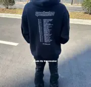 巴黎 BLC 18FW SpeedHunters 樂隊 開裂印花 帽T 連帽衛衣：圖片 8