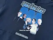 巴黎 BLC 18FW SpeedHunters 樂隊 開裂印花 帽T 連帽衛衣：圖片 20