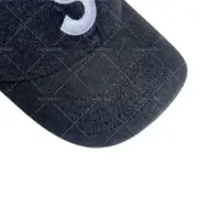 SUP 22SS Kevlar'™ Denim S Logo 6-Panel 棒球帽老帽帽子：圖片 11