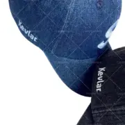 SUP 22SS Kevlar'™ Denim S Logo 6-Panel 棒球帽老帽帽子：圖片 13