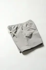 【現貨】JJJJound 24SS Camper Short 素色簡約字母logo 尼龍透氣短褲五分褲休閒短褲：圖片 23