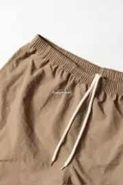 【現貨】JJJJound 24SS Camper Short 素色簡約字母logo 尼龍透氣短褲五分褲休閒短褲：圖片 33