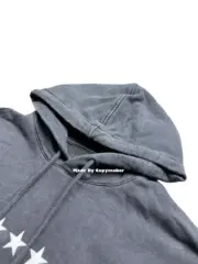 GVC 22FW 五角星 重磅水洗 刺繡印花 帽T 帽衫 連帽衛衣：圖片 18