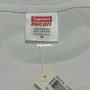 【預售】Sup 24SS week16 x DUCATI 聯名徽章印花 短袖T恤 黑/白：圖片 10