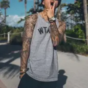 WTAPS 22SS 經典logo 字母 休閒背心 吊嘎 內搭打底 cityboy 無袖：圖片 7