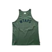 WTAPS 22SS 經典logo 字母 休閒背心 吊嘎 內搭打底 cityboy 無袖：圖片 5