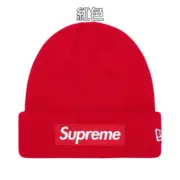 SUP x New Era 23FW Box Logo Beanie 經典毛帽冷帽毛線帽帽子：圖片 8