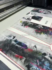 【預售】Acne Studios 25SS dirty 做舊塗鴉噴墨仿舊3D印花 牛仔褲工裝褲 1981M：圖片 8