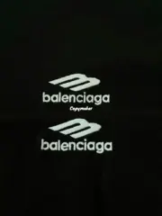 【現貨】巴黎 BLC 25SS SKIWEAR滑雪系列 3B刺繡 簡約素色 短袖T恤：圖片 11