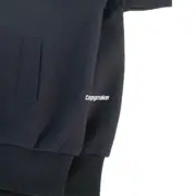 【預售】M1U M1U 25SS 繆繆 字母Logo刺繡 珠地棉 立領夾克外套校服夾克 藏青：圖片 11