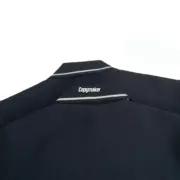 【預售】M1U M1U 25SS 繆繆 字母Logo刺繡 珠地棉 立領夾克外套校服夾克 藏青：圖片 12