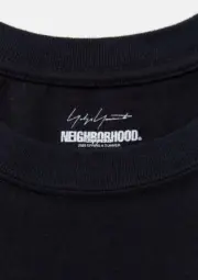 【預售】Yohji Yamamoto x NEIGHBORHOOD Pour Homme 24AW 聯名花卉字母 短袖T恤 山本耀司：圖片 10