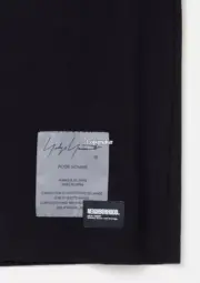 【預售】Yohji Yamamoto x NEIGHBORHOOD Pour Homme 24AW 聯名花卉字母 短袖T恤 山本耀司：圖片 11