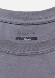 【預售】Yohji Yamamoto x NEIGHBORHOOD Pour Homme 24AW 聯名花卉字母 短袖T恤 山本耀司：圖片 14