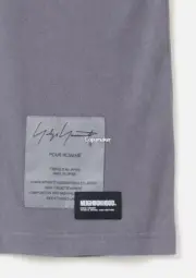 【預售】Yohji Yamamoto x NEIGHBORHOOD Pour Homme 24AW 聯名花卉字母 短袖T恤 山本耀司：圖片 15