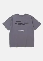 【預售】Yohji Yamamoto x NEIGHBORHOOD Pour Homme 24AW 聯名花卉字母 短袖T恤 山本耀司：圖片 16