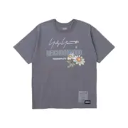 【預售】Yohji Yamamoto x NEIGHBORHOOD Pour Homme 24AW 聯名花卉字母 短袖T恤 山本耀司：圖片 5