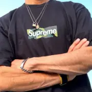 Sup 23FW 迷彩box logo boxlogo bogo  圓領短袖T恤：圖片 8