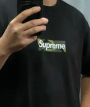 Sup 23FW 迷彩box logo boxlogo bogo  圓領短袖T恤：圖片 9