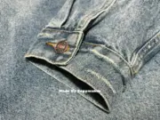 巴黎 BLC 22FW 水洗 牛仔 單寧 連帽套頭外套 夾克 衛衣 衝鋒衣 杰倫同款：圖片 10