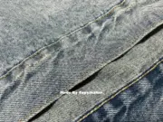 巴黎 BLC 22FW 水洗 牛仔 單寧 連帽套頭外套 夾克 衛衣 衝鋒衣 杰倫同款：圖片 11