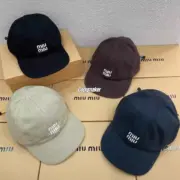 【現貨】M1U M1U 25FW 繆繆 刺繡logo 撞色抽繩 鴨舌帽棒球帽老帽帽子 四色：圖片 2