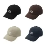 【現貨】M1U M1U 25FW 繆繆 刺繡logo 撞色抽繩 鴨舌帽棒球帽老帽帽子 四色