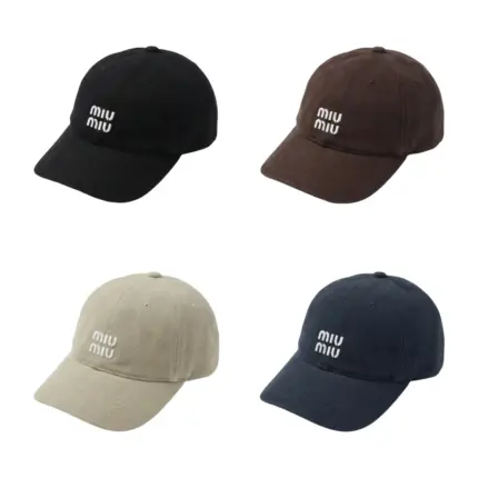 【現貨】M1U M1U 25FW 繆繆 刺繡logo 撞色抽繩 鴨舌帽棒球帽老帽帽子 四色