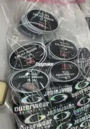 【預售】【2026新年福利】巴黎 BLC 25FW 刺繡徽章 Bomber Jacket Ma-1 飛行外套棉服夾克：圖片 6