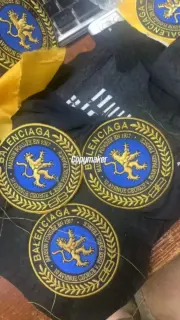 【預售】【2026新年福利】巴黎 BLC 25FW 刺繡徽章 Bomber Jacket Ma-1 飛行外套棉服夾克：圖片 8