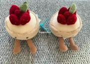 【預售】【過驗】Jellycat 美食系列 法國巴黎限定 草莓塔 玩偶娃娃生日禮物：圖片 5
