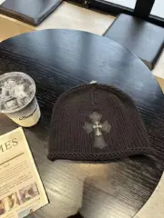 【現貨】Chrome Hearts 22FW 鍍銀十字架 CH 克羅心 羊毛混紡 毛帽 冷帽 帽子：圖片 3