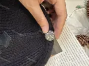 【現貨】Chrome Hearts 22FW 鍍銀十字架 CH 克羅心 羊毛混紡 毛帽 冷帽 帽子：圖片 6